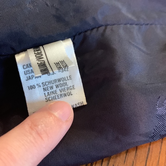 Escada made in Western Germany navy blue skirt Size 36 - Picture 11 of 11